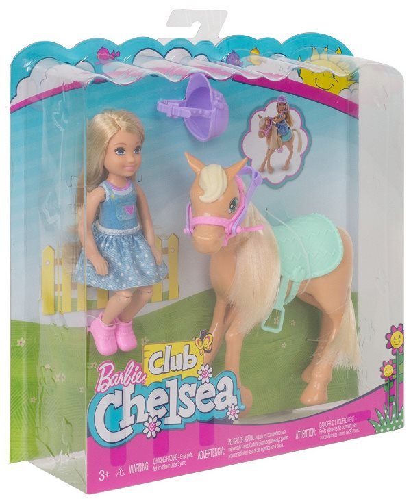 BARBIE CHELSEA E PONY