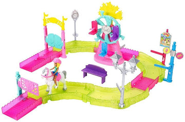 BARBIE PARTI E VIA LUNA PARK