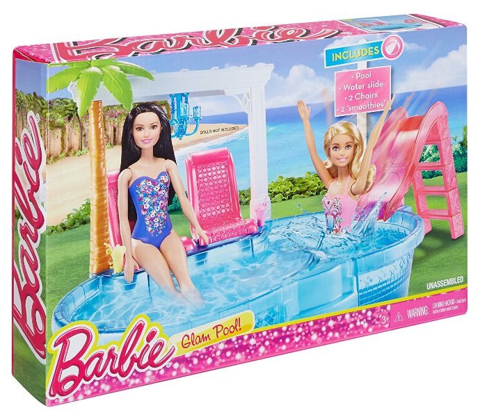 BARBIE PISCINA GLAM