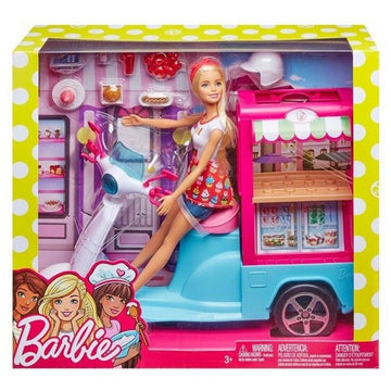 BARBIE SCOOTER STREETFOOD C/BAMBOLA