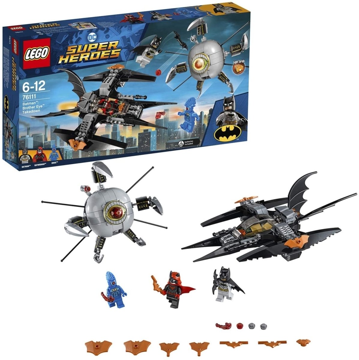 BATMAN SCONTRO C/BROTHER EYE S76111