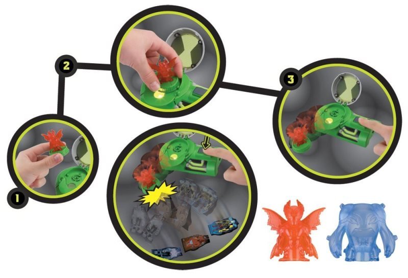 BEN TEN WATCH SPINNING ULTIMATRIX