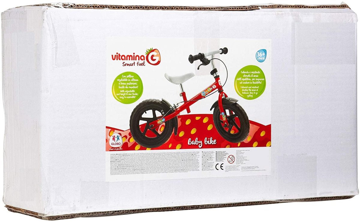 BICI METALLO SENZA PEDALI C/FRENO