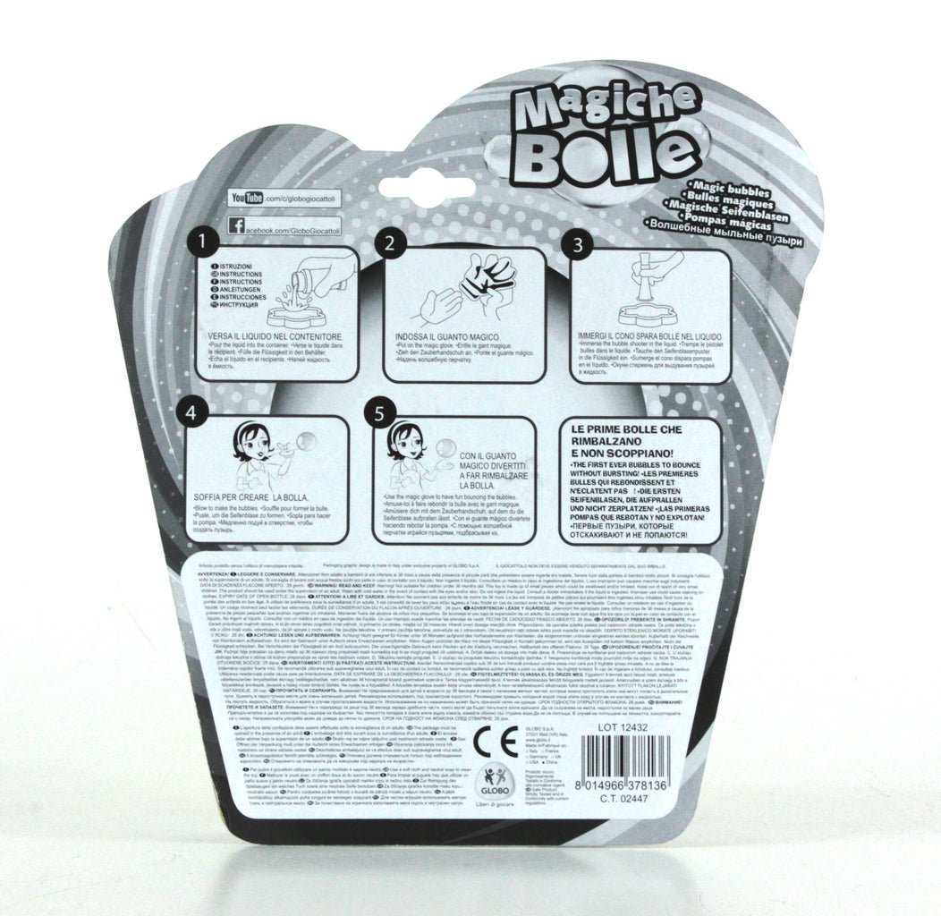 BOLLE DI SAPONE MAGICHE 56ML