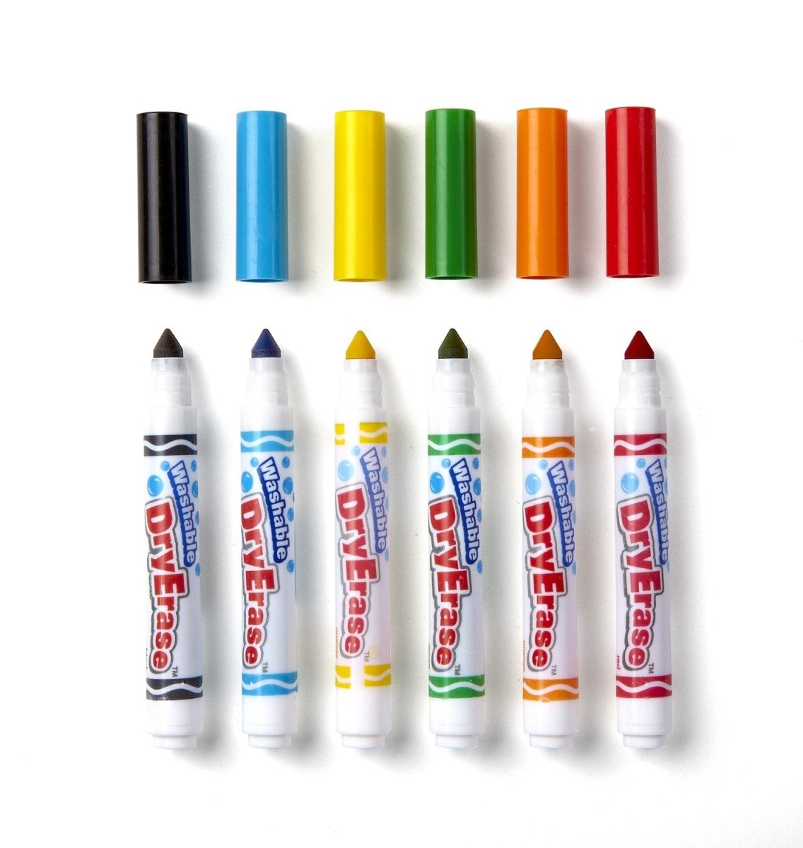 CRAYOLA 6 PENNARELLI PER LAVAGNA BI