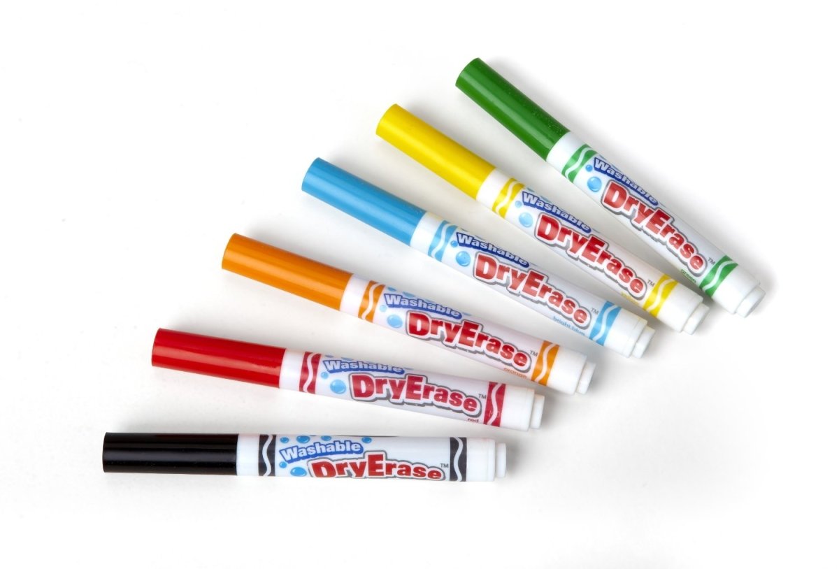 CRAYOLA 6 PENNARELLI PER LAVAGNA BI