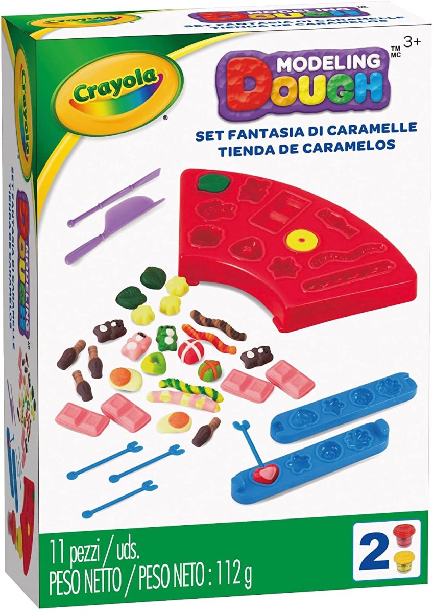 CRAYOLA SET CARAMELLE PASTA DA MOD.