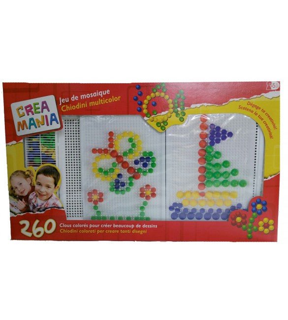 CREA MANIA CHIODINI 260 PEZZI