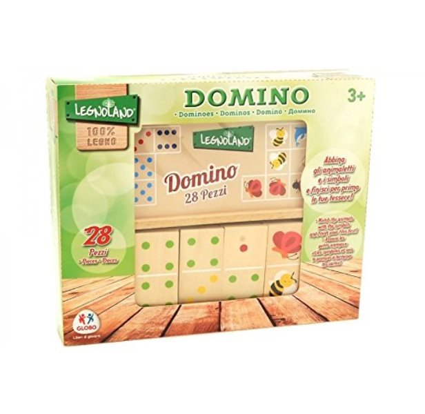 DOMINO DEGLI ANIMALI IN LEGNO C/28