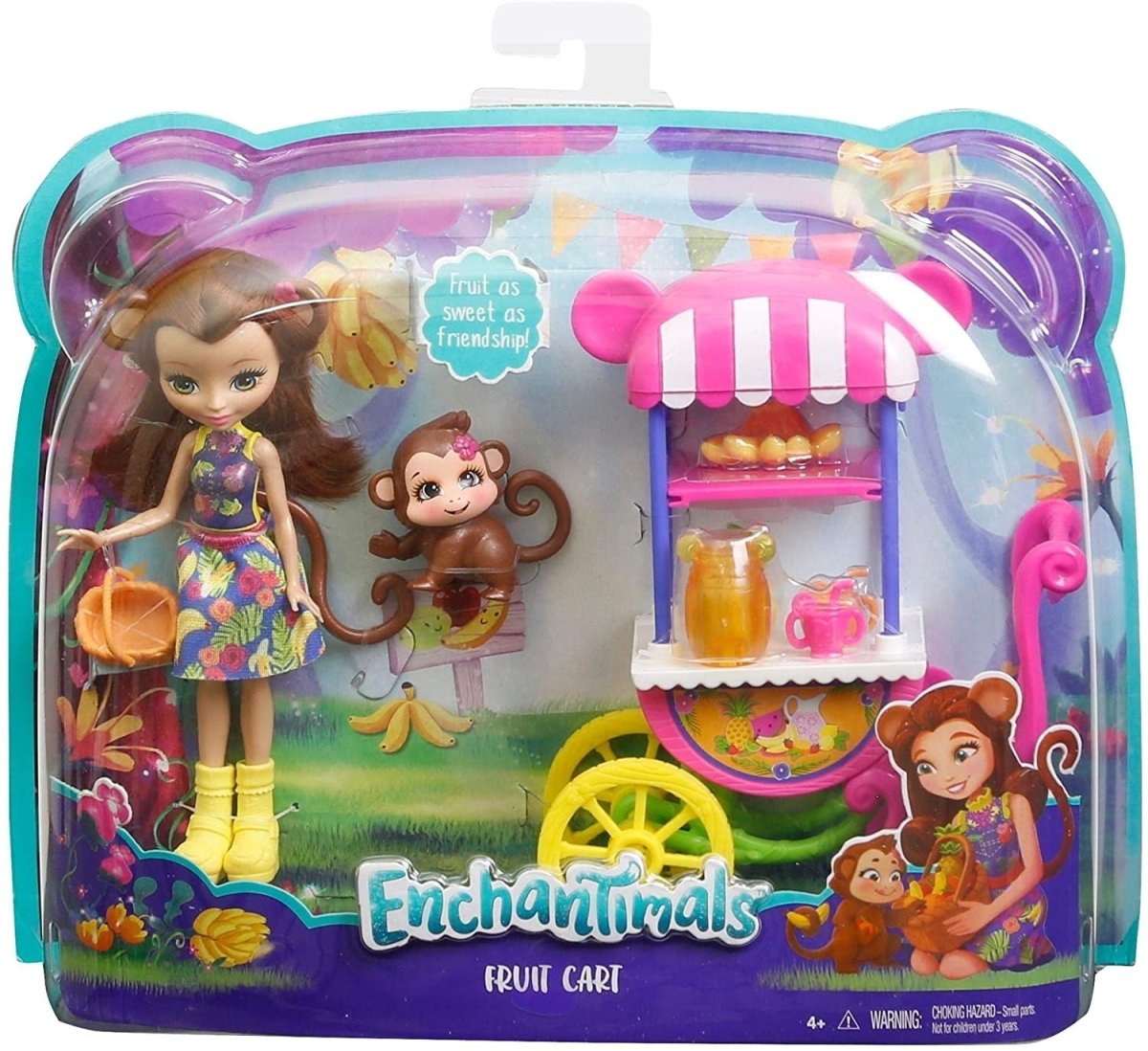 ENCHANTIMALS BAMBOLA C/VEICOLO ASS.