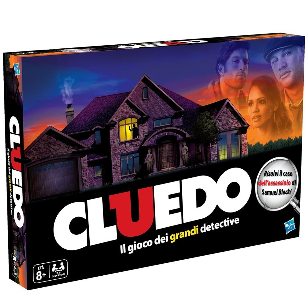 GIOCO CLUEDO HASBRO NEW