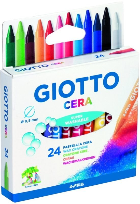 GIOTTO 24 PASTELLI A CERA