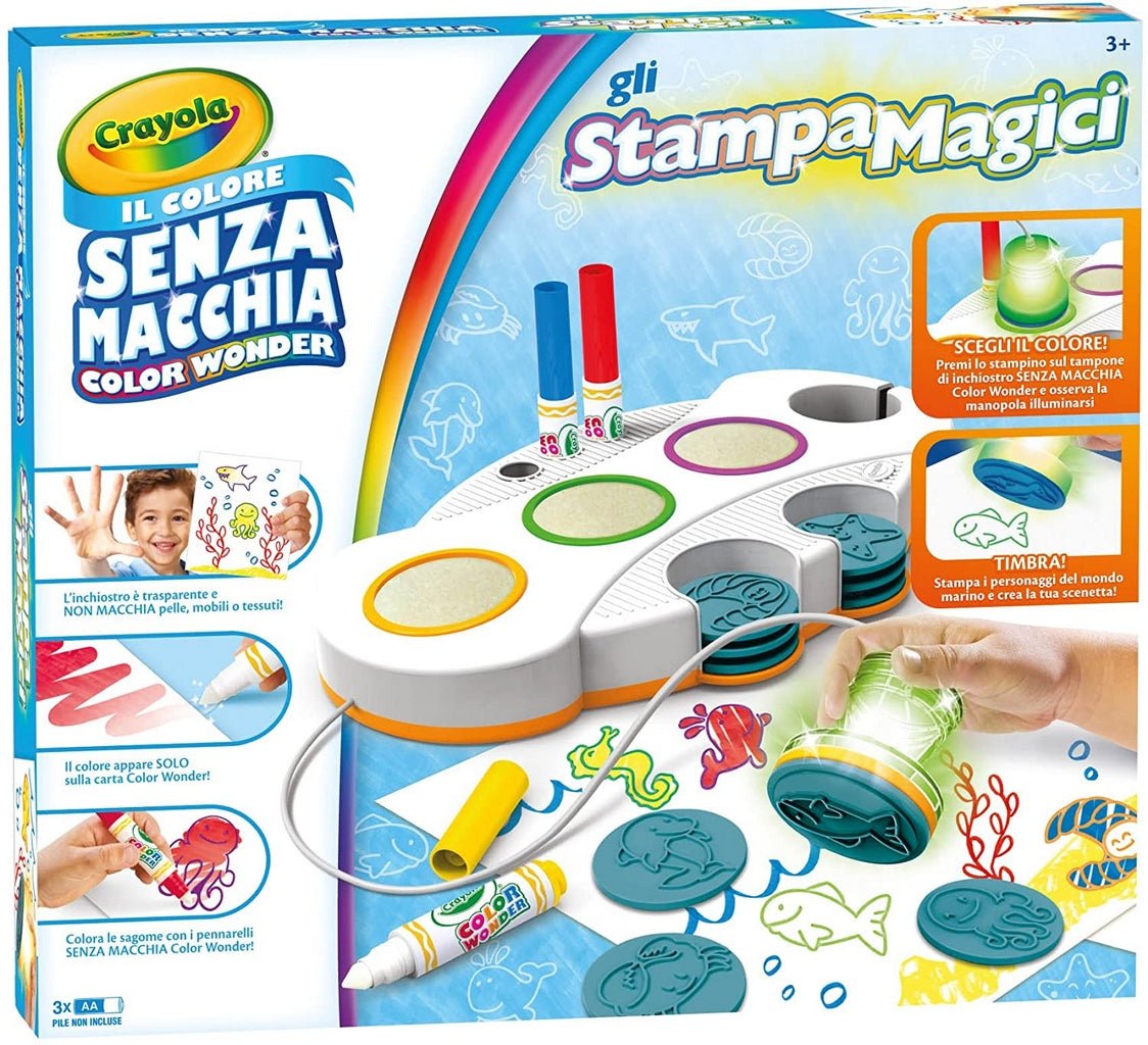 GLI STAMPA MAGICI COLOR WONDER