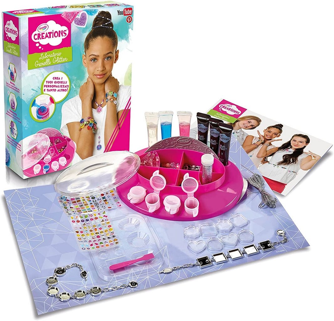 LABORATORIO GIOIELLI GLITTER CRAYOL