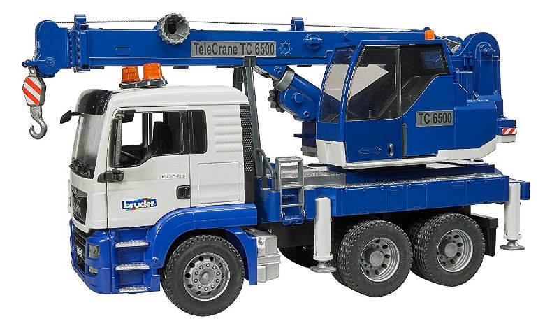 MAN TGS CAMION AUTOGRU LUCI E SUONO