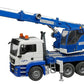 MAN TGS CAMION AUTOGRU LUCI E SUONO
