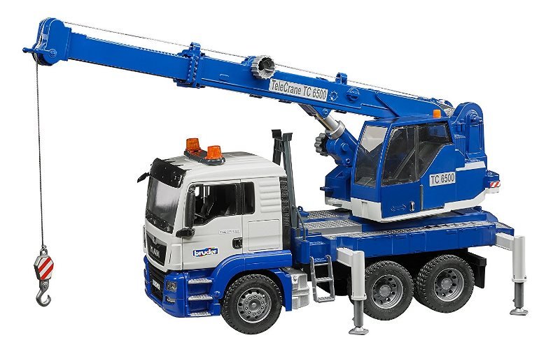 MAN TGS CAMION AUTOGRU LUCI E SUONO