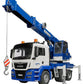 MAN TGS CAMION AUTOGRU LUCI E SUONO