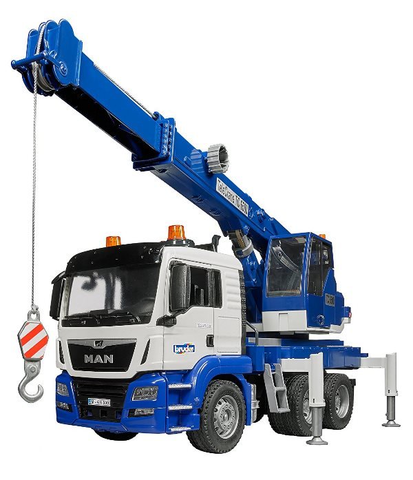MAN TGS CAMION AUTOGRU LUCI E SUONO