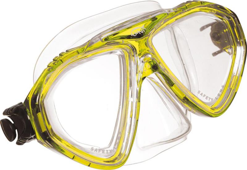 MASCHERA FRANCY RAGAZZO GIALLA