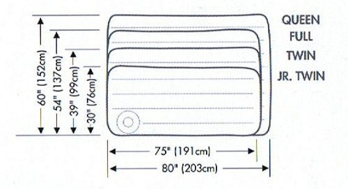 MATERASSINO DOWNY SINGOLO 99X191