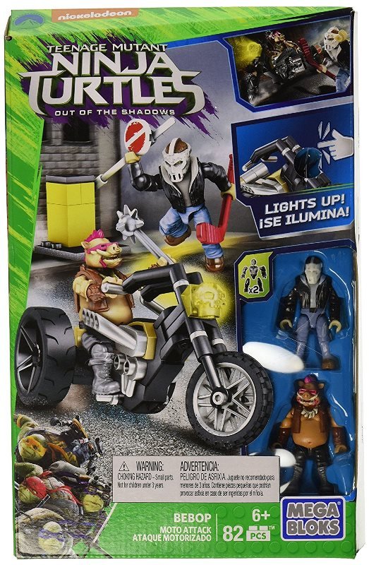 MEGA B. TURTLES MOTO ATTACK