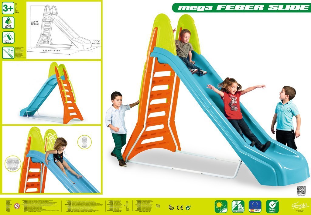 MEGA FEBERSLIDE C/ACQUA