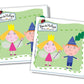 MEMO GAMES BEN AND HOLLY