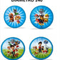 MINI PALLE DISNEY CARTOON ASS.D.140