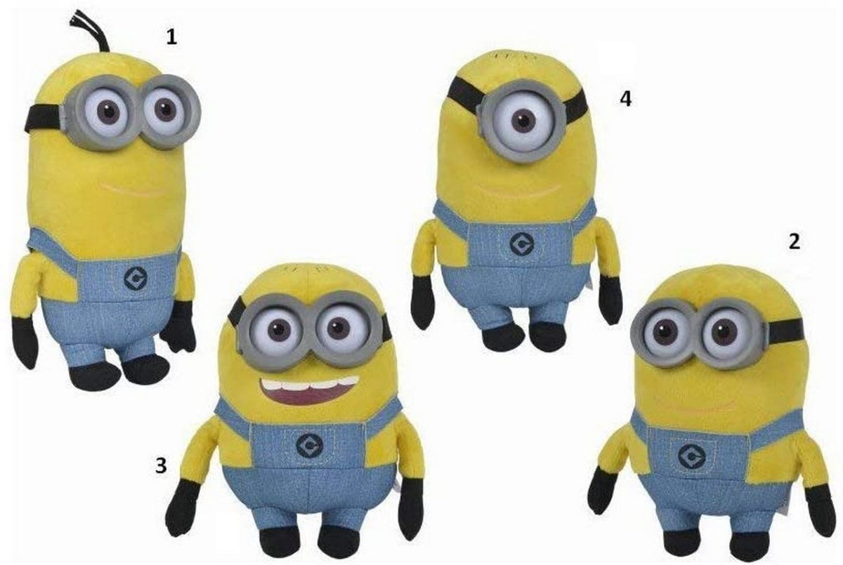 MINIONS PELUCHE 25CM CATTIVISSIMO M