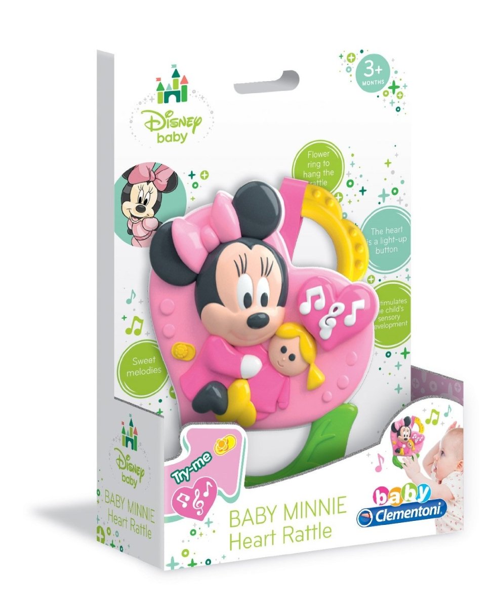 MINNIE HEART RATTLE