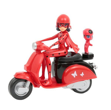 MIRACULOUS SCOOTER LADYBUG 14CM
