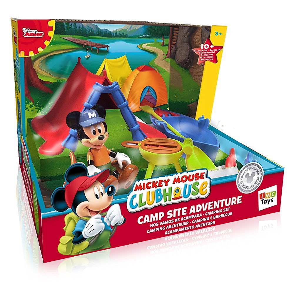MMCH SET CAMPING CON PERSONAGGIO