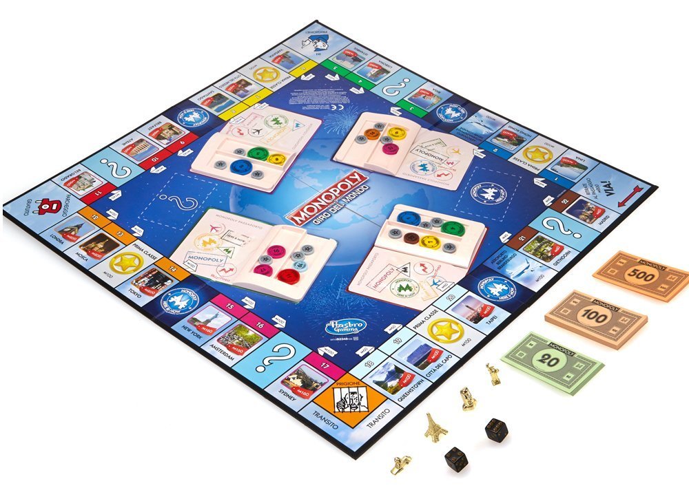MONOPOLY HERE/NOW GIRO DEL MONDO S