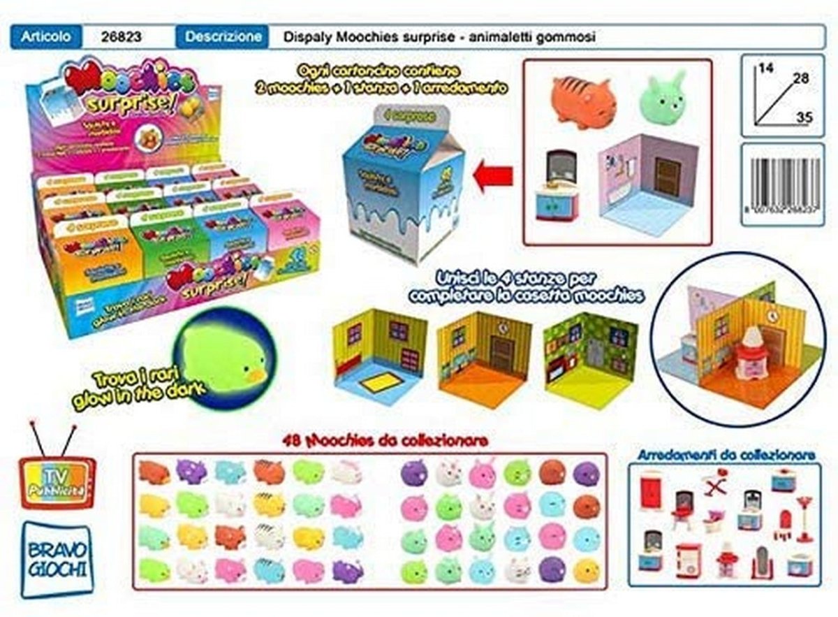 MOOCHIES SURPRISE ESP.12 PZ.