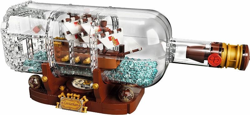 NAVE IN BOTTIGLIA LEGO IDEAS 21313