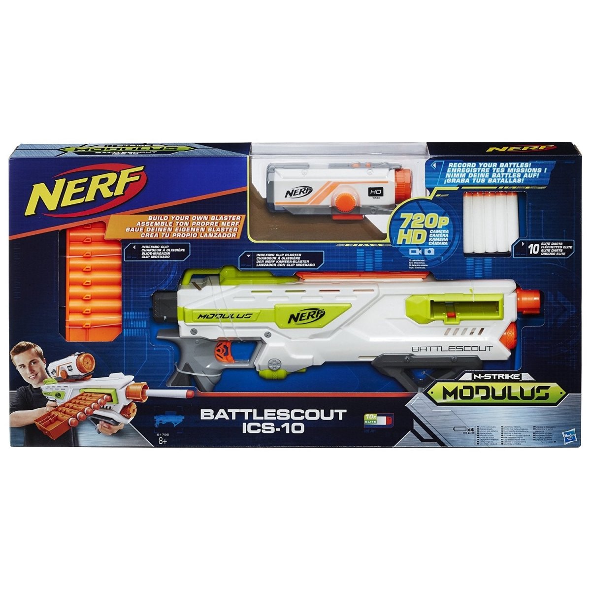 NERF MODULUS BATTLESCOUT ICS 10