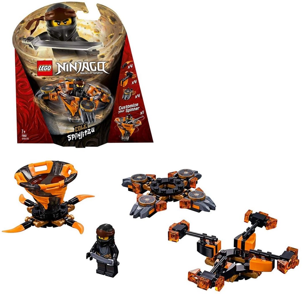 NINJAGO COLE SPINJITZU 70662