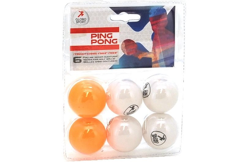 PALLINE PING PONG 40 MM 6PZ