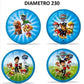 PALLONE DISNEY CARTOON ASS.22