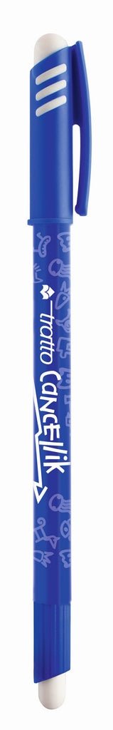 PENNA TRATTO CANCELLIK BLU PZ.12