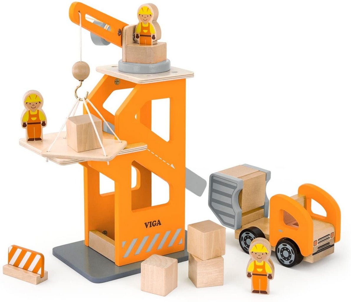 PIATTAFORMA C/GRU PER CARICO LEGNO