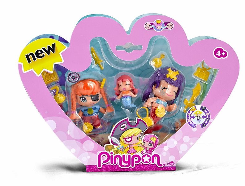 PINYPON PIRATA E SIRENE PACK