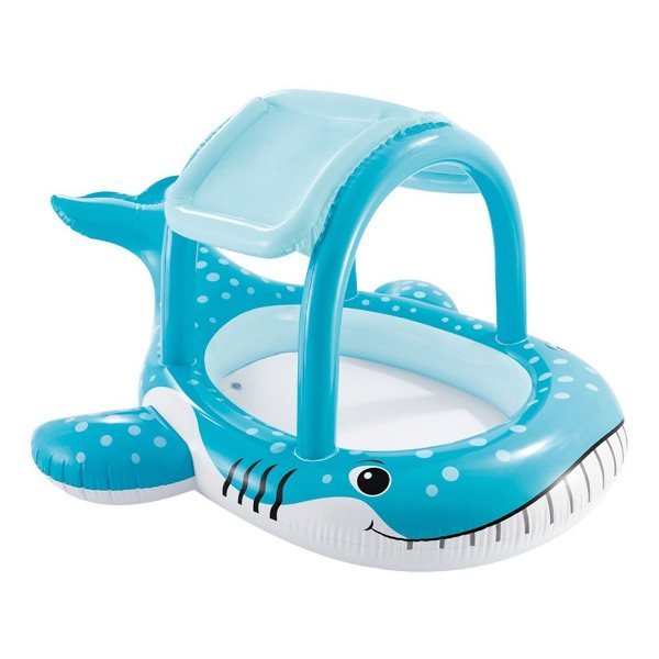 PISCINA BALENA CON PARASOLE 211X185