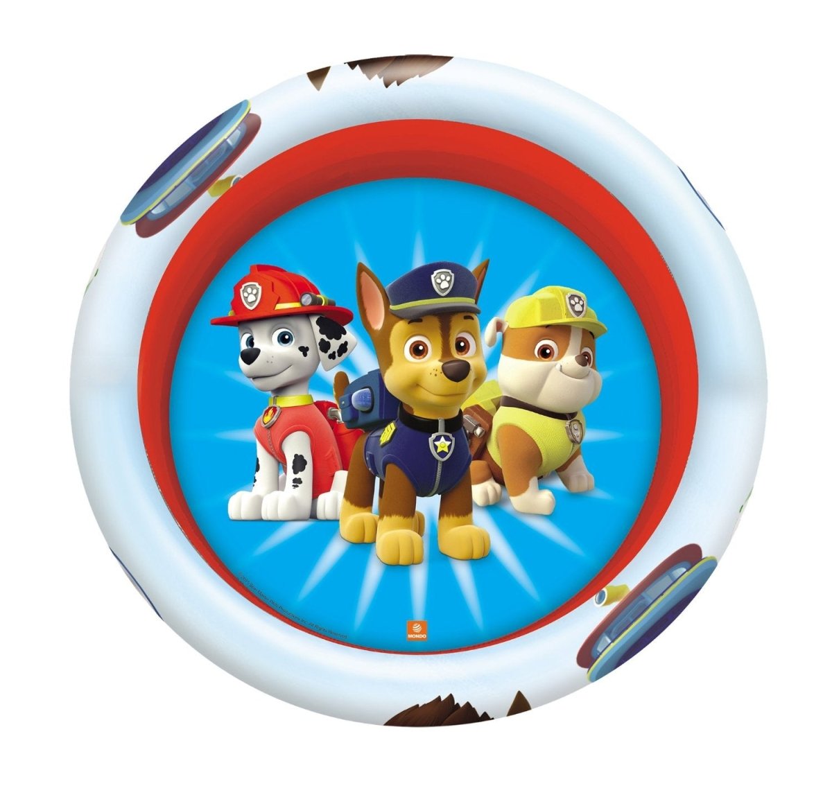 PISCINA PAW PATROL 3 ANELLI CM.100