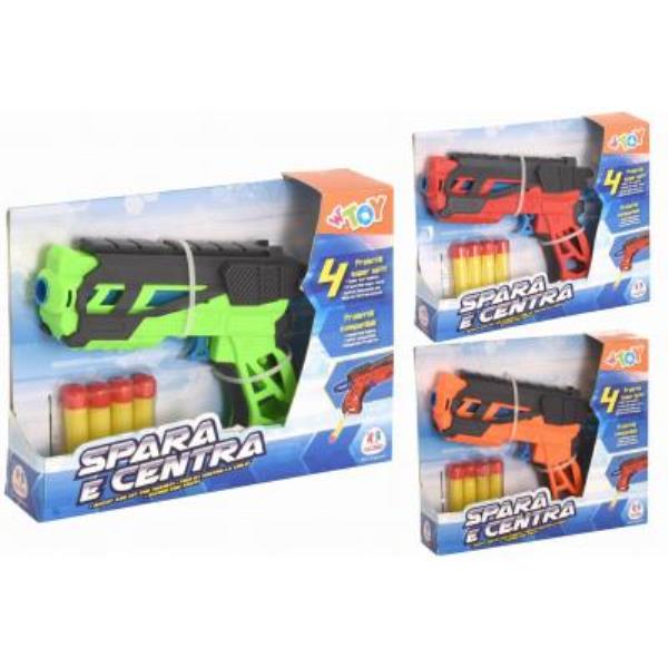 PISTOLA SPARA PROIETTILI SOFFICI