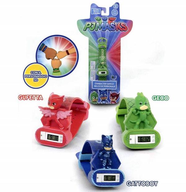 PJ MASKS OROLOGIO C/PERS.3D