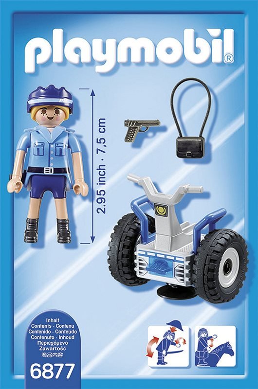 POLIZIOTTA CON SEGWAY 6877 PY