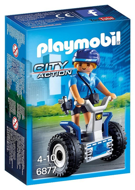 POLIZIOTTA CON SEGWAY 6877 PY