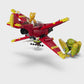LEGO Sonic the Hedgehog 77119 Tornado-1 di Tails, Aereo Giocattolo con 2 Personaggi e Smeraldo del Caos, Regalo per Gamer 8+